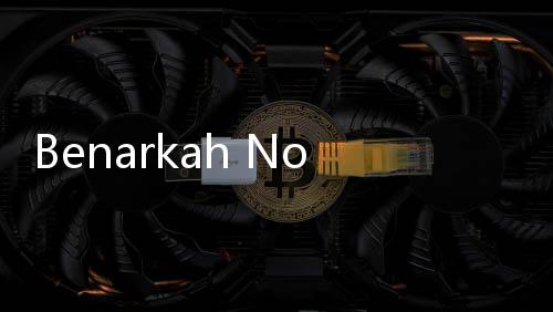 Benarkah Nomor Urut Capres